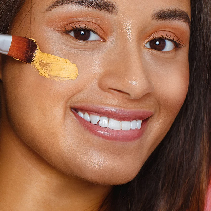 
 Глиняная маска с витамином C, Антивозрастная, осветляет, восстанавливает кожу, куркума, грязевая маска, все натуральные, желтая глиняная маска для лица  