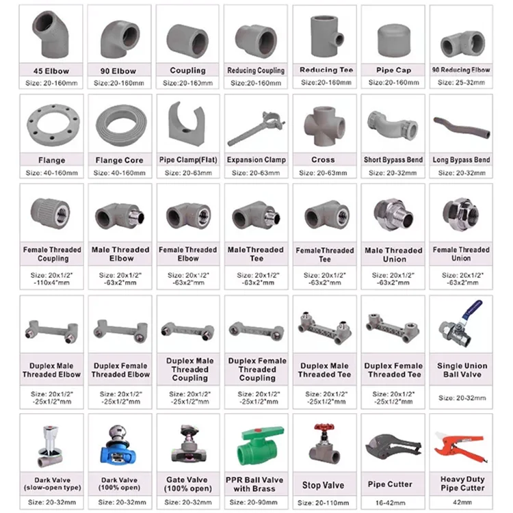 Ppr Pipes Fitting Pprppr Ppr Pipe Price Plastic Ppr Pipes With Fitting ...