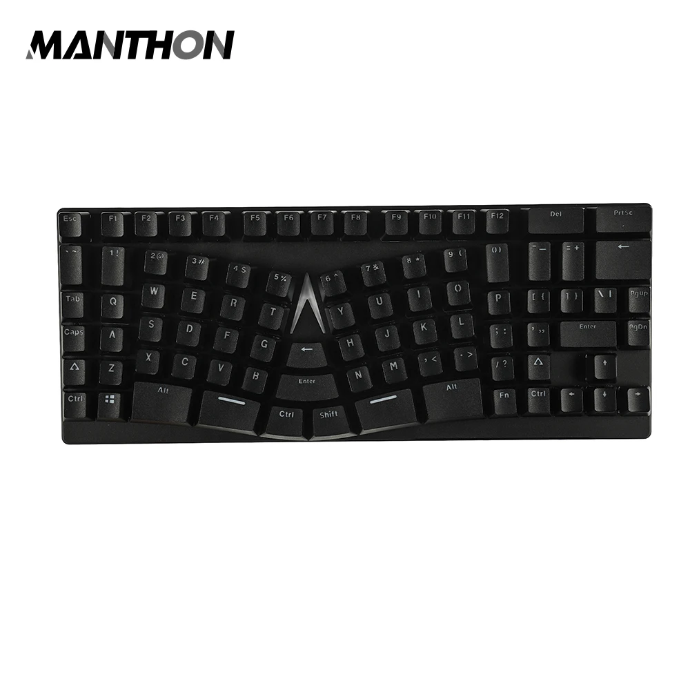 X-Bows Lite Ergonomic Keyboard With Double Shot Keycap 86 Key Gateron  Switches White RGB Backlight Soldering Mechanical Keyboard| Alibaba.com