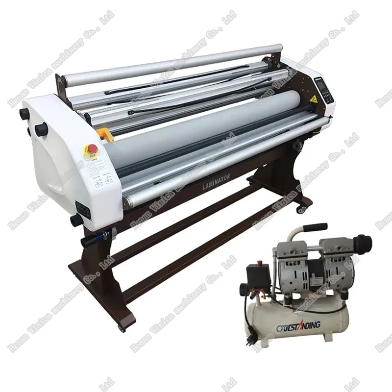 1650mm Automatic Advertising Hot and Cold Laminator Machine Pneumatic Lifting and Paper Cutter Laminated Printing Machine