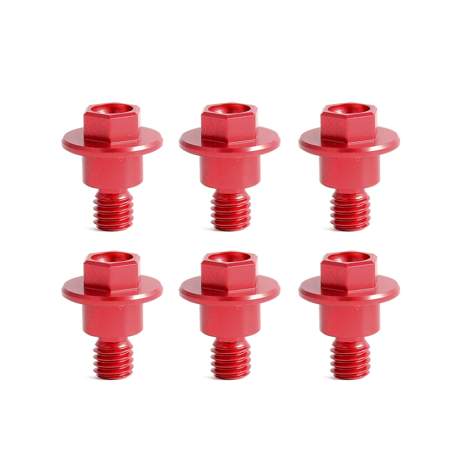 Комплект красных защитных болтов вилки NIceCNC для Honda CRF450RX 2017-2020 CRF450X 2005-2019 CRM250AR 1997-1998 CRF450R 2002-2020