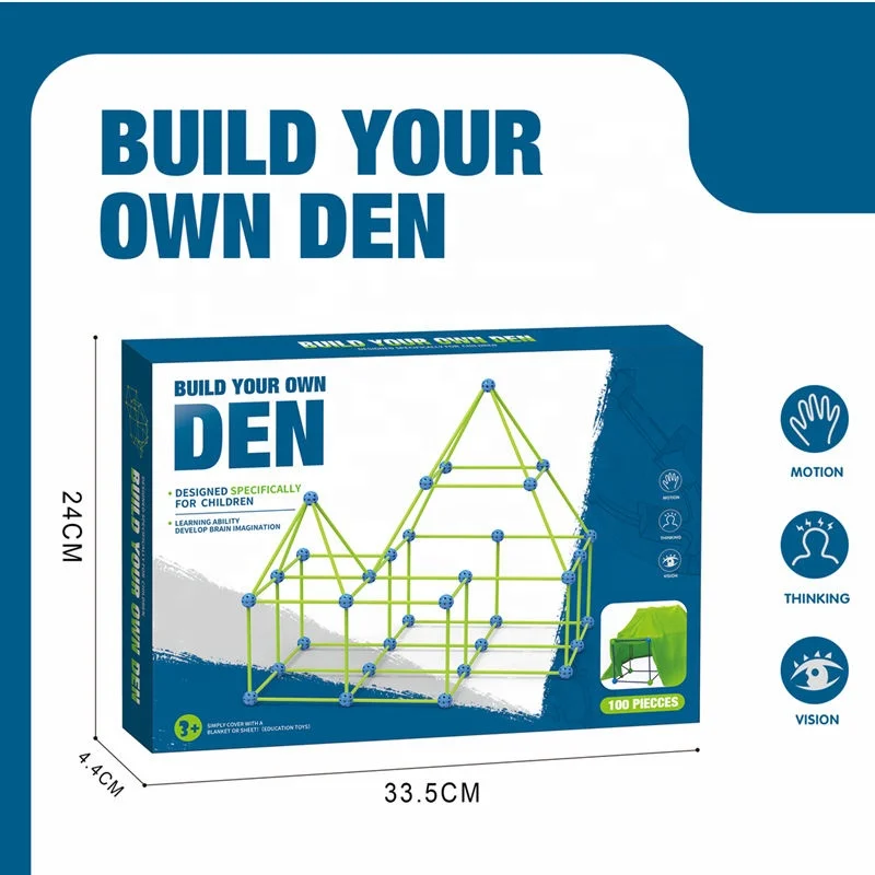 100 шт., строительные блоки