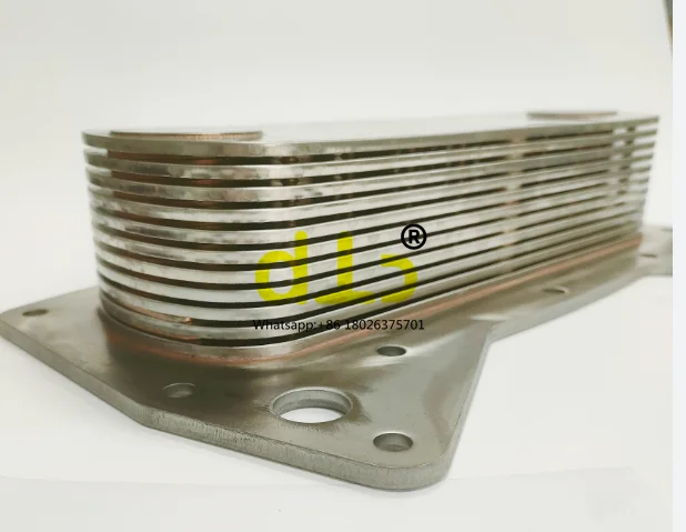 Diesel  Engine Oil Cooler Assy Oil Cooler Core 237-4956 2374956 for Caterpillar Excavator  C9