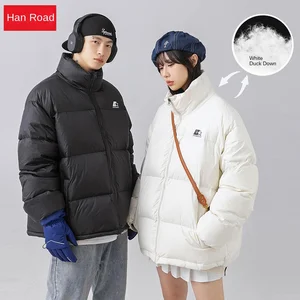 OEM & ODM New Fashion Brand Printed Thickened Bread Jacket for Men and Women Japanese Men's