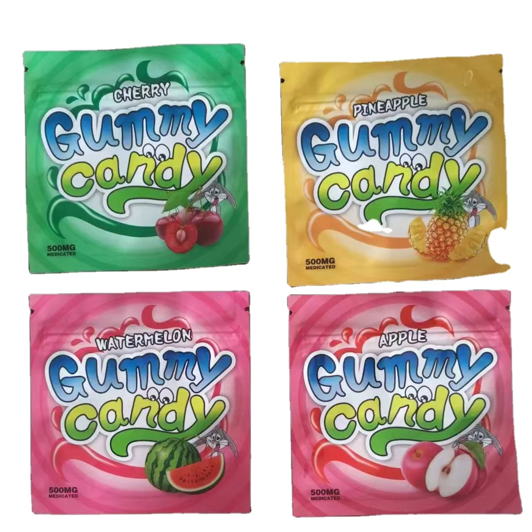 Sour Gummy Bears Mixed Flavor Gummy Supplement Support Private Label 20 Gummies Per Pouch details