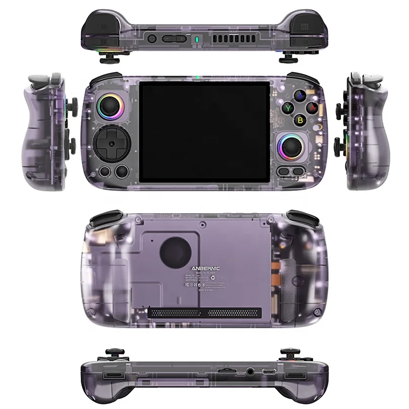 Новейшая портативная игровая консоль ANBERNIC RG 406H 128GB Игровая Система Android 13 4-дюймовый экран amooled T820 видеоигры