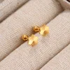 Fleur hexagonale Or