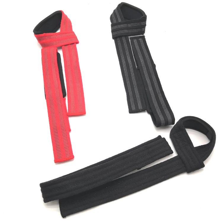 Пользовательские мягкие хлопковые ремни для тяжелой атлетики, Powerlifting Deadlift