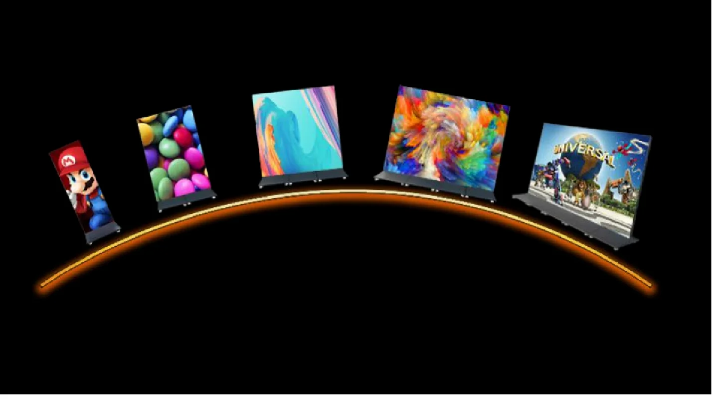 Digital Signage Split Screen Led Signage Waterproof Outdoor And Indoor Led Display Led Panel ...