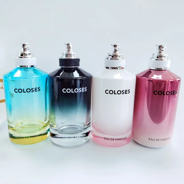 100ml Custom Round Empty Clear Fragrance Glass Perfume Bottle 30ml 50ml Perfume Glass Spray Bottle With Cap