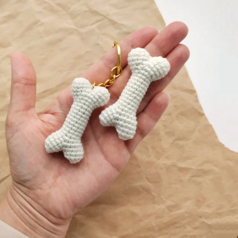 ゆ*⭕様 自作ぬいぐるみ　15cm 犬　骨あり ゆ*⭕様 自作ぬいぐるみ 15cm 犬 骨あり HappyZoo