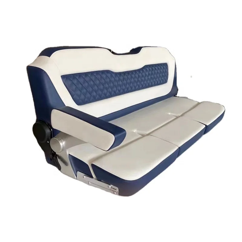 Dowin Customized Color Yacht Deluxe 3-seater Bench Seat Foldable Marine ...