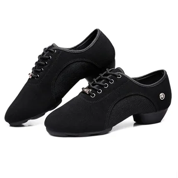 Wholesale Increasing Sneakers Ladies Cushioning Height Platform Breathable Latin Dance Shoes Women Dancing Shoes