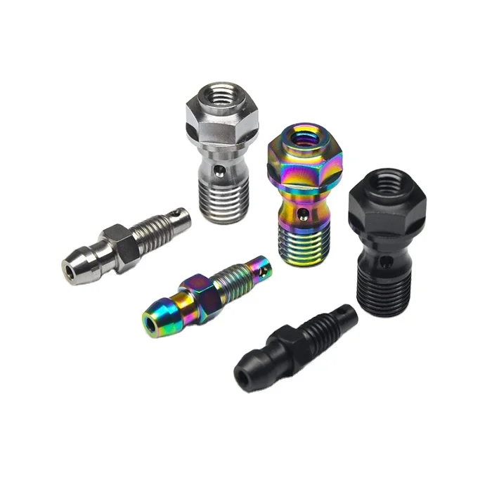 Gr5 титановые болты банджо m10 m8 для мотоцикла