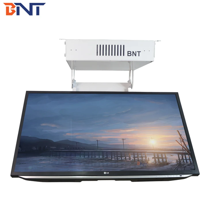 Smart Home Automatic TV Ceiling Lift Mechanism With Remote Controller