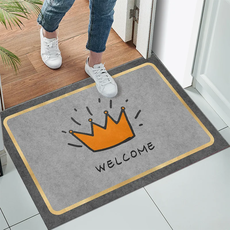 Wholesale Carpet Supplies Cute 3d Print Polyester For Door Carpet Floor