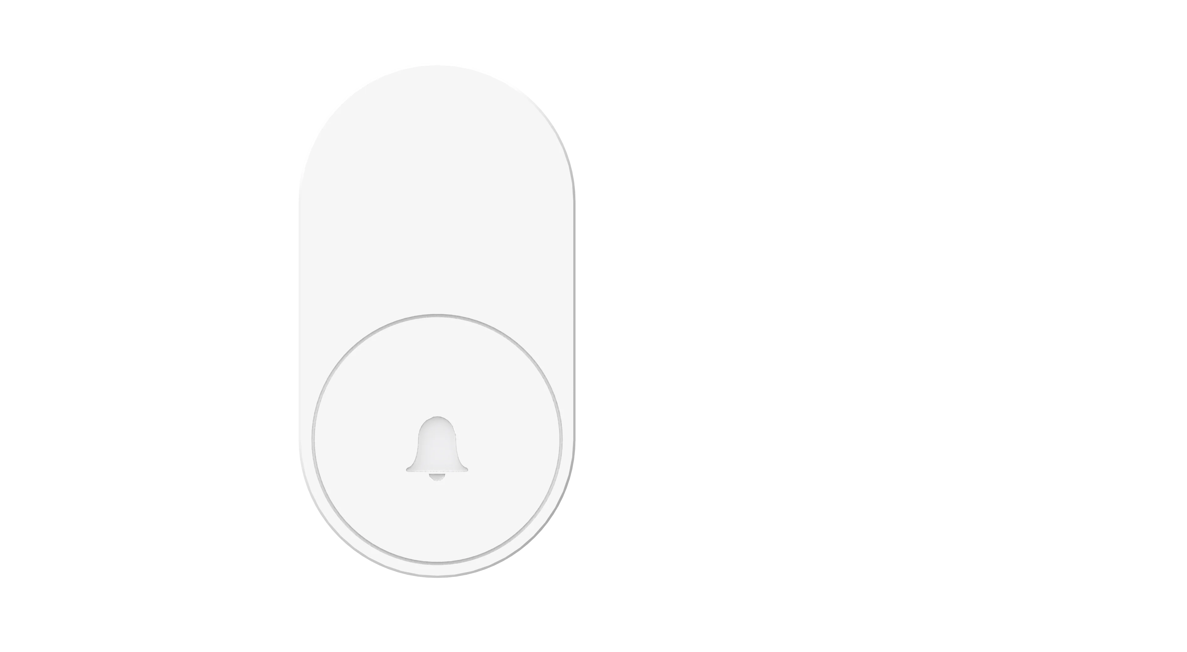 Receiver Battery Required 150M Remote Range Wireless Doorbell Kinetic Push Button Doorbell
