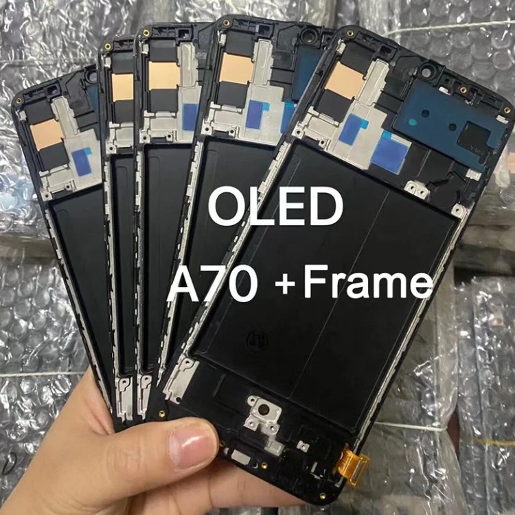 Écran LCD Complet Avec Châssis Pour Samsung Galaxy A40 SM-A405F - Vitre Et Outils Inclus, Couleur Blanc