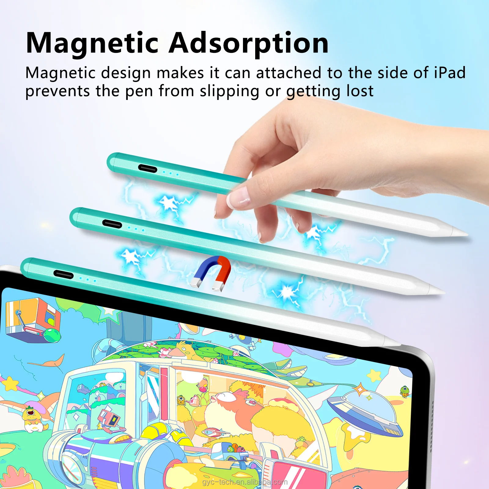 Стилус для iPad 2 поколения пальмовый карандаш