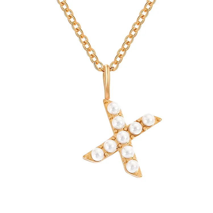 Charms Dainty Initial Necklace