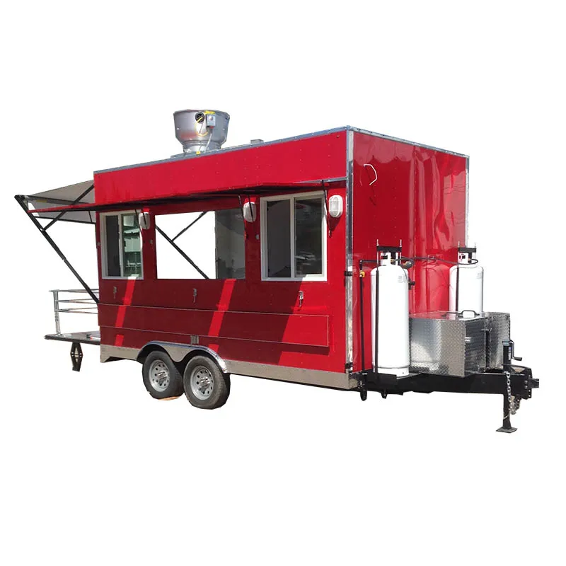 Custom Street Fast Food Trailers Fully Equipped