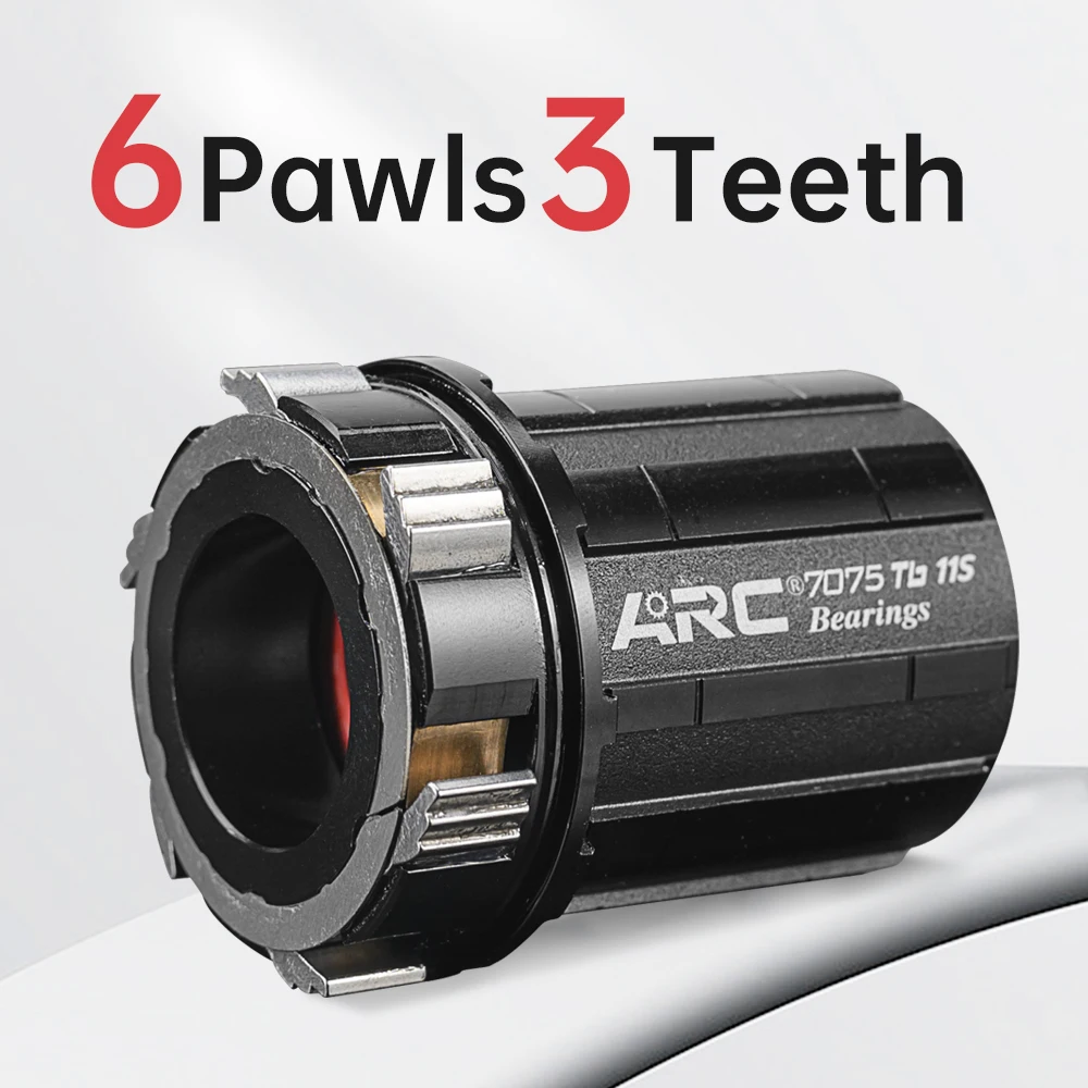 Super Loud Bearing MT009F/R Mountain Bike Hub - 6 Pawls