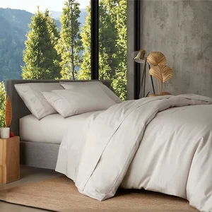 2026 New Designer 100% Bamboo Duvet Cover Set Cooling Breathable 300TC 400TC 100% Bamboo Bed Sheet Set