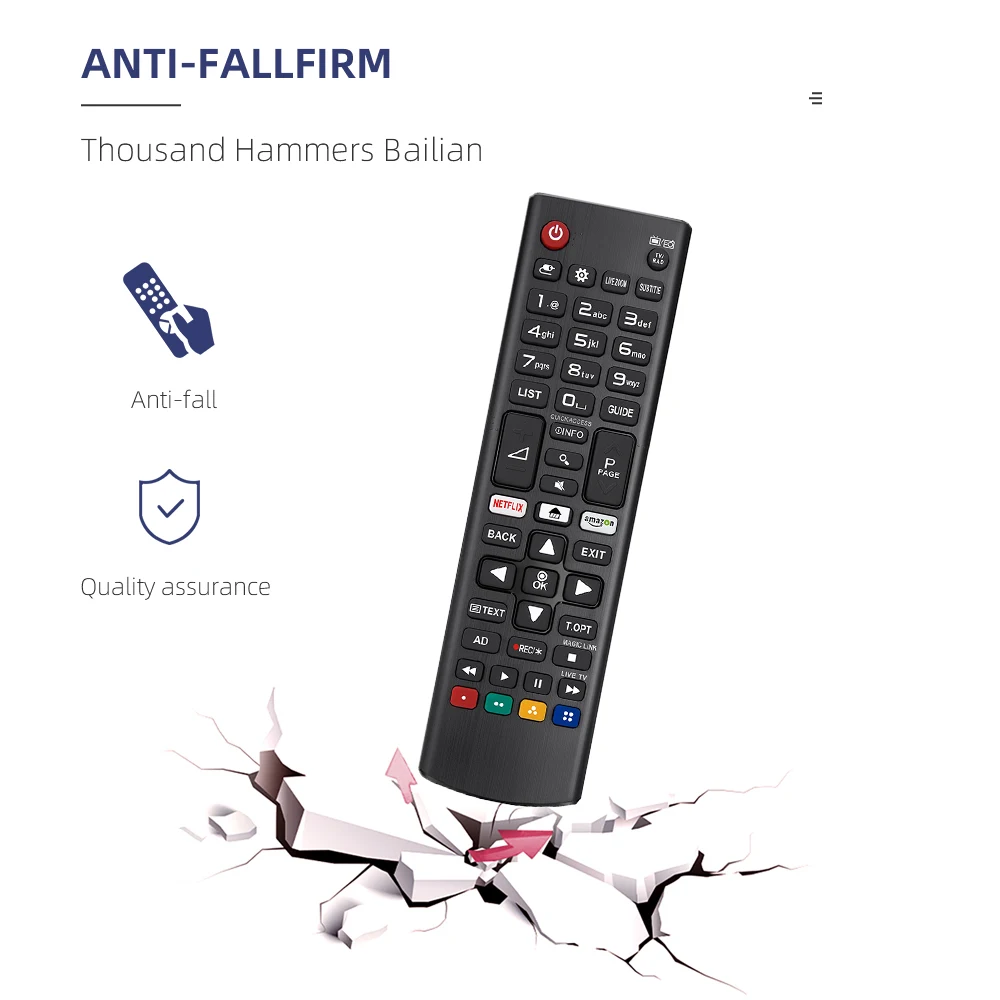 AKB75095307 Universal Remote Control Compatible for All LG TV Remote LED OLED LCD UHD HDTV 3D 4K AKB75095308