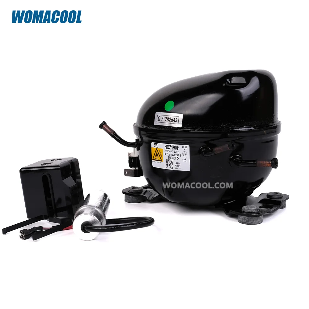 ZEL Zanussi HDZ190F R600a Refrigeration Compressor 220-240V for