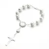 Argento + perle bianche