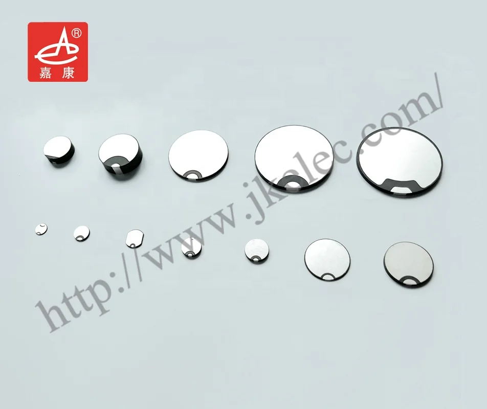 JIAKANG 12mm Piezoelectric Ceramics Disk 1MHz Ultrasonic Transducer 570PF 25kHz Bandwidth Impedance 60