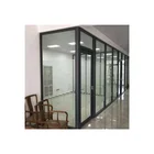Hot Style Tempered Glass Room Dividers Workstation String Door Lightproof Partitions Screen