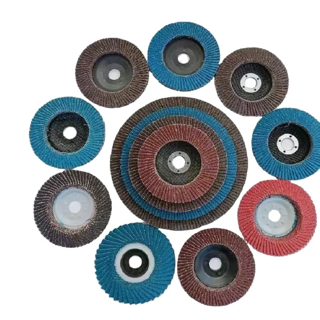 Zirconia Aluminum 60 Grit Flap Disk Blue 180 mm Abrasive Flap Disc For Polishing And Grinding Metal And Stainless Steel