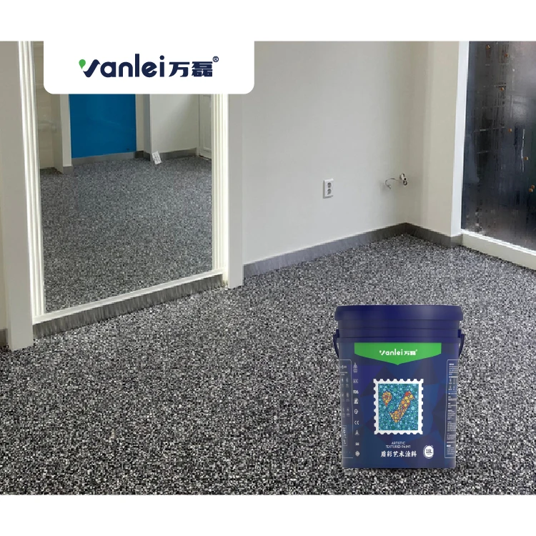 2025 New Product Epoxy Resin Washed Stone Coating Stone and Pebble Paint for Walls and Floors