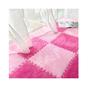1pcs bedroom mat Splicing carpets for soft comfortable non slip and easy to clean assembly machine washable carpet