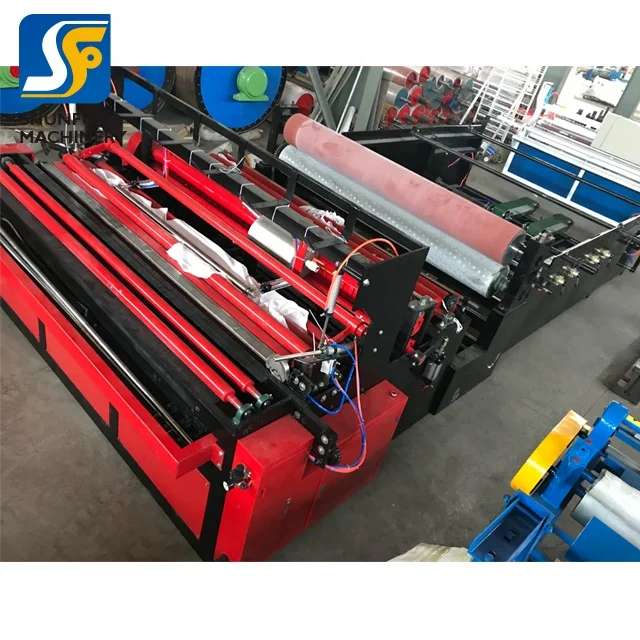 Used Manual Toilet Tissue Paper Rewinding Converting Machine With Sealing Machine