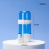 Flacon bleu base blanche 240ml