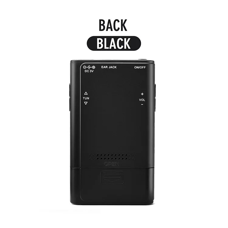 High Quality DC and Battery Power Supply Stereo AM FM Radio With LCD Display for Gift Cheap