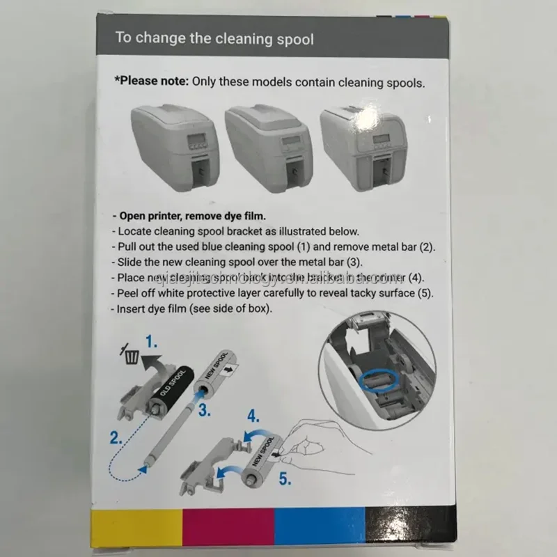 2025 New Magicard K ID Card Printer MK300 YMCKO Color Ribbon 300 Images ...