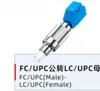 Z01--FC/UPC Male to LC/UPC Female
