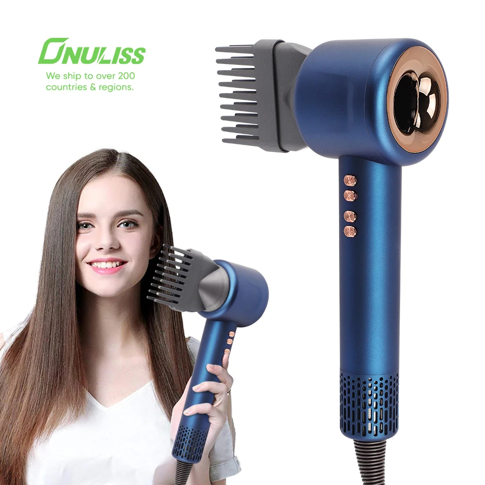 Professional Hotel Salon High-Speed Bldc Blow Dryer Brush Electric  Negative Ion Hair Dryer Set for Outdoor Use