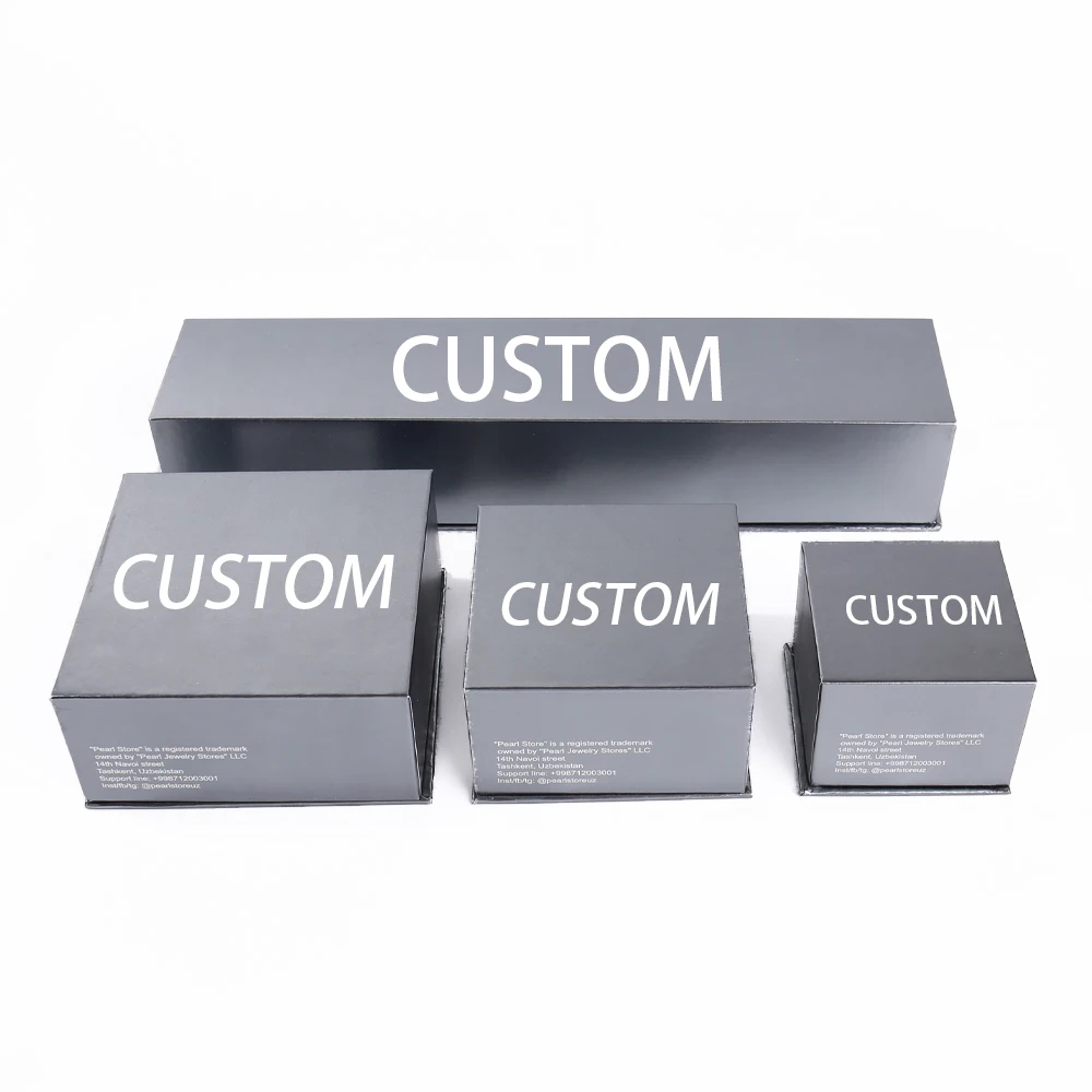 맞춤형 기프트 박스 포장 디자인 — 상단 및 하단 뚜껑 분리형 기프트 박스, 화장품 및 고급 주얼리용 맞춤 포장 박스