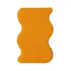 Espejo de cuero PU naranja