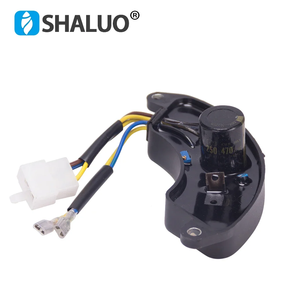 Regulador de voltaje autom&aacute;tico monof&aacute;sico 5kw 188 AVR, generador de gasolina, estabilizador de voltaje, caja de pl&aacute;stico