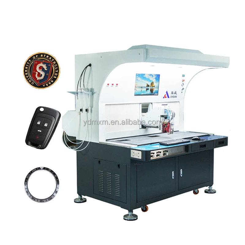 Practical Metal Badge Coloring Machine Brooch Painting Machine Processing Factory