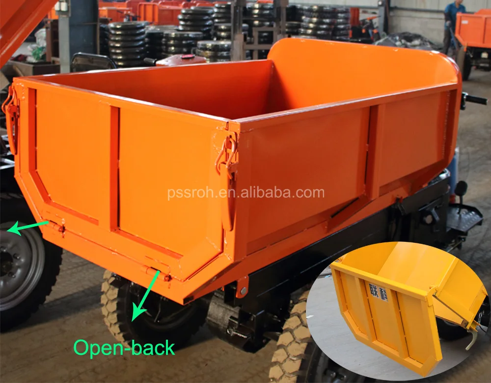 High-end design excellent style hydraulic mini dumper truck f/electric dumper 1 ton or sale from China supplier