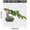 Artificial Cascading Pine Bonsai Tree