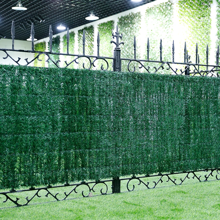 Artificial Grass Fence 1x3m New Conifer Screening Artificial Hedge