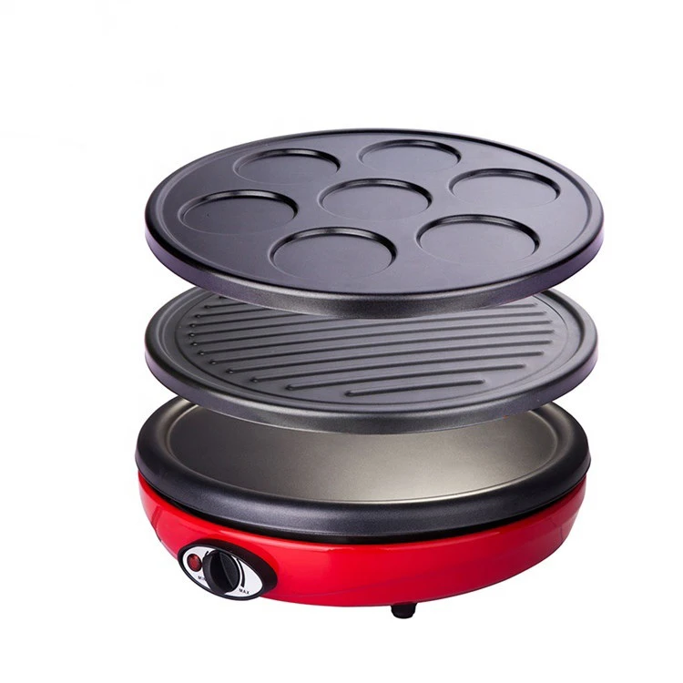 12 Inch Crepe Pancake Maker Machine Detachable Plates 1000w Crepe Maker Buy Electrical Ceramic