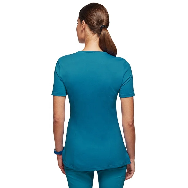 Custom Healing Hands Nursing Scrubs Dental Clinic Hospital Uniforms Surgical Medical Scrub Sets